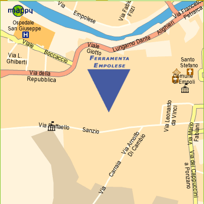 mappa di empoli
